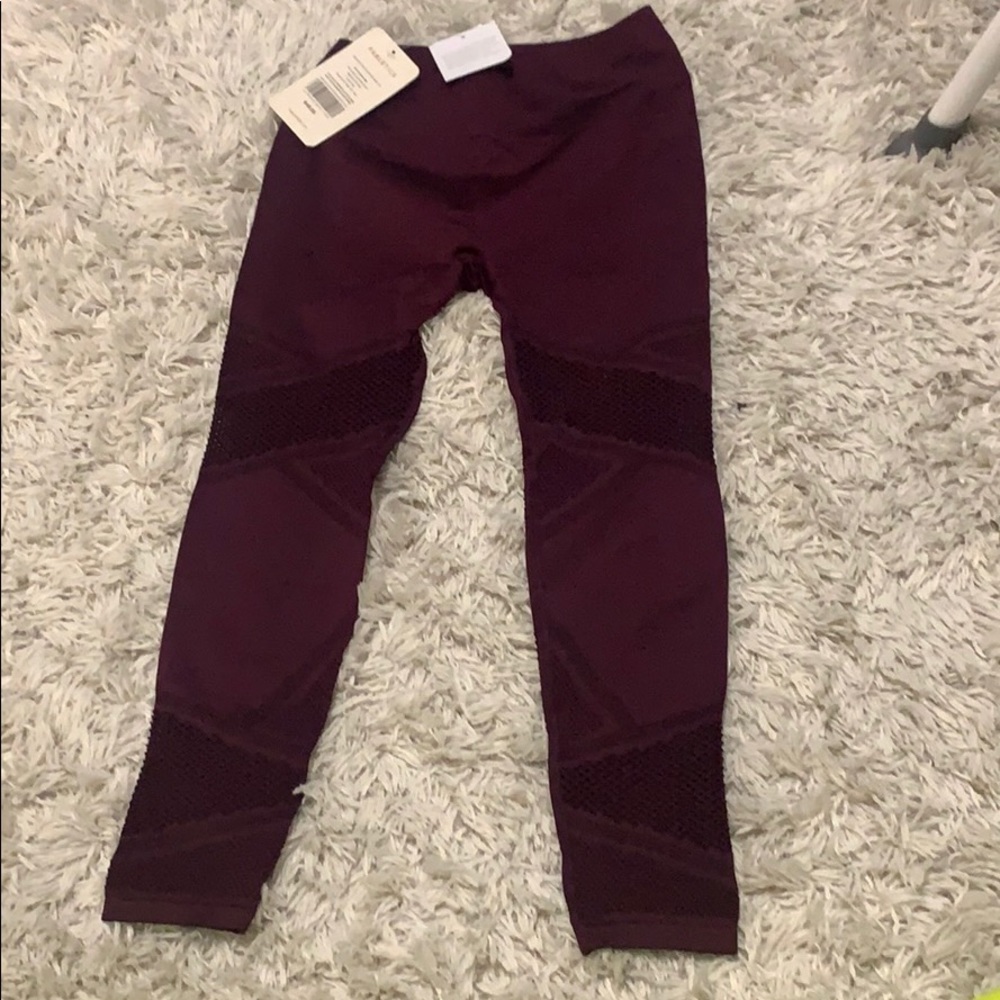 Seamless high wasted 7/8 legging